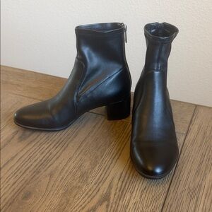 Naturalizer Black Ankle Boots